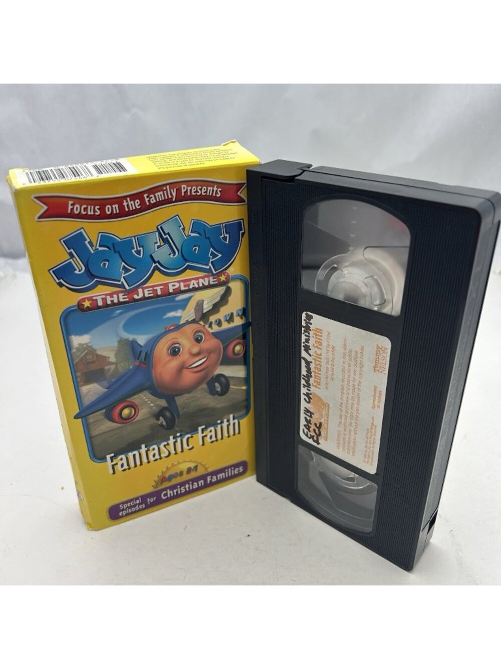 Jay Jay The Jet Airplane VHS Fantastic Faith